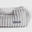 Luna Grey Corduroy Lounge Dog Bed