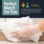 MedPride Vinyl Exam Gloves 4 Mil Thick Non-Sterile Powder Free - 100/box, Case of 10 (1000 count)