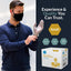 MedPride Vinyl Exam Gloves 4 Mil Thick Non-Sterile Powder Free - 100/box, Case of 10 (1000 count)