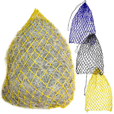 Derby Originals 42” Superior Slow Feed Soft Mesh Hanging Hay Net for Horses