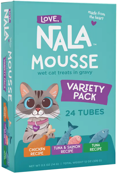 Variety Pack Mousse Treats recipes, Pack of 24 Tubes