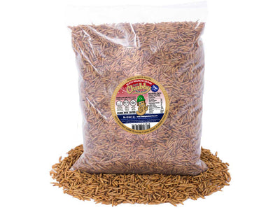 11LB Chubby Dried Black Soldier Fly Larvae - Grown in North America (Montreal) Non-GMO