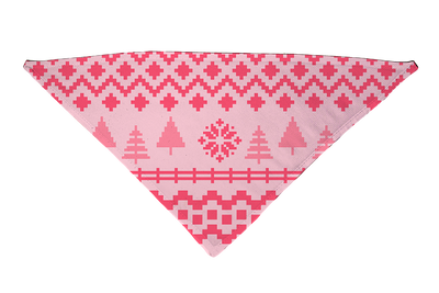 Nordic Light Pink Dog Bandana