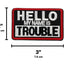 NAME TROUBLE - Morale Patch