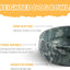 Natural Marble Dog & Cat Bowl | Weighted Non-Slip Pet Food & Water Dish