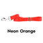 Neon Orange Nylon Dog Leash