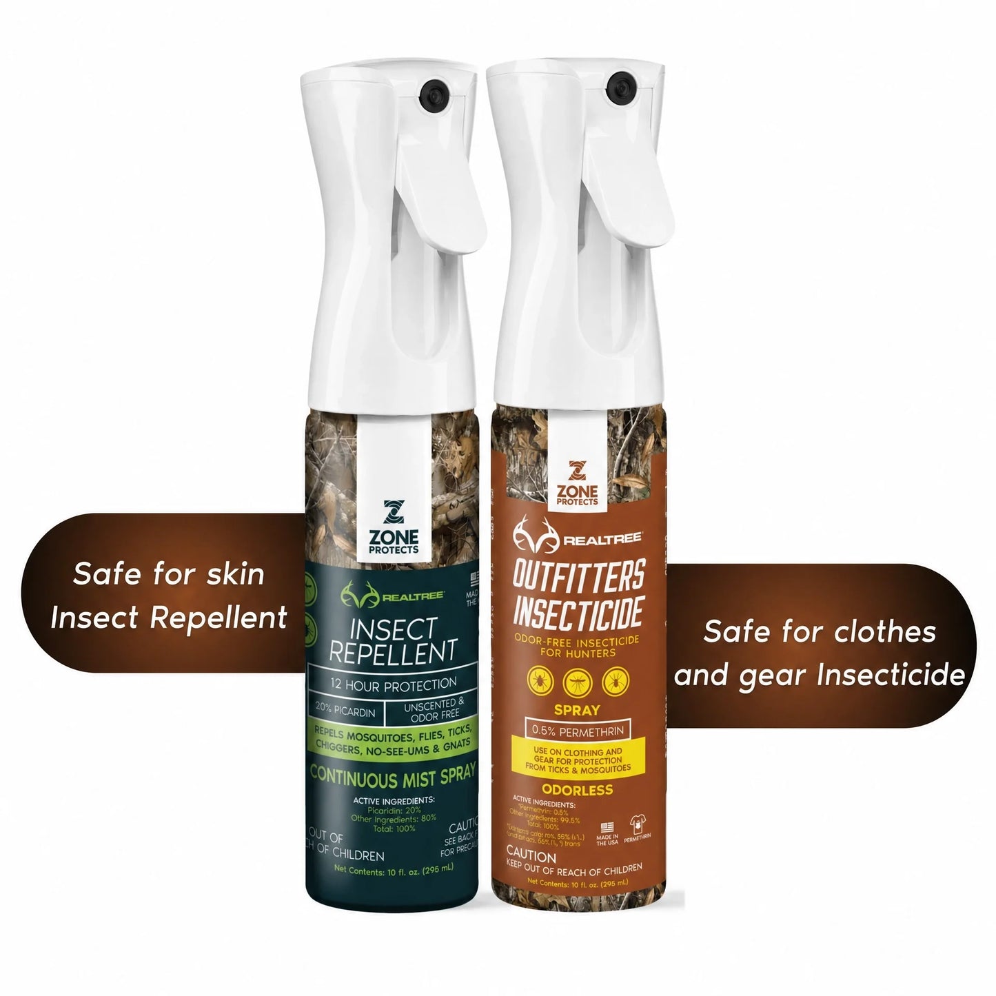 Realtree Complete Insect Control; Repellent Plus Insecticide
