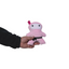 Pink & Black Ninja Plush Dog Toy Set, Squeakers & Crinkle Paper