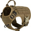 No-Pull Tactical Dog Harness with Handle –Heavy-Duty Adjustable Vest (all sizes)