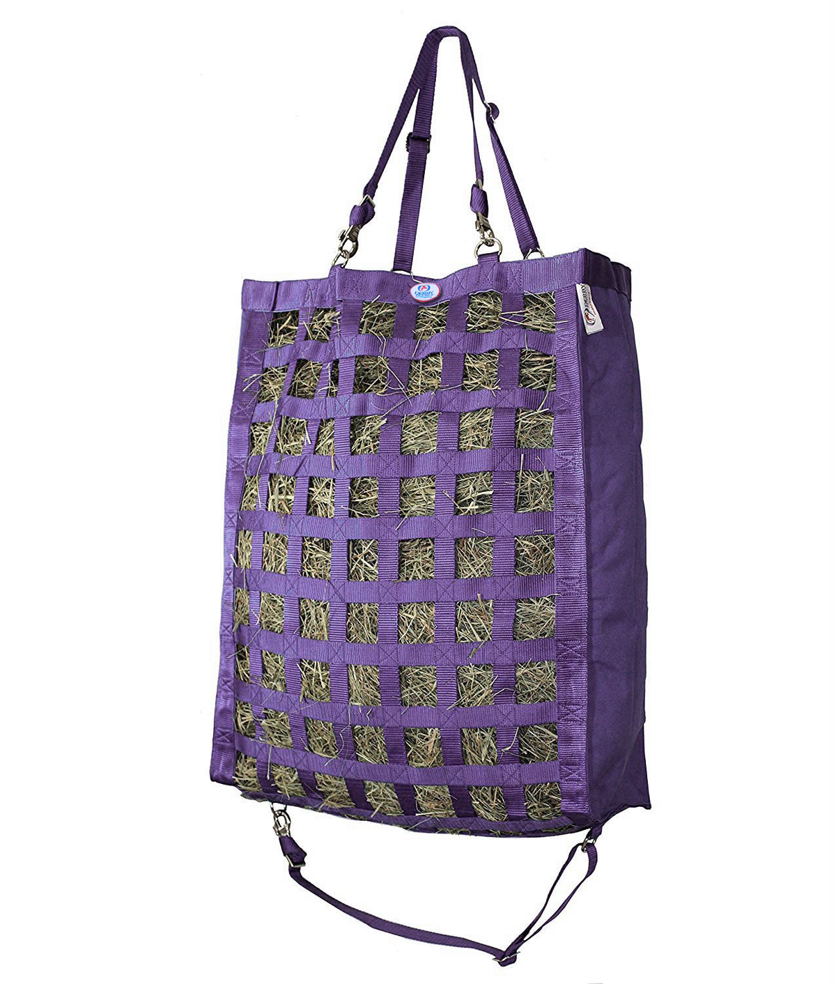 Superior Slow Feeder Hay Bag – 1.75" Square Openings – Restricted Slow Feeding – 6-Month Warranty | Super Tough Bottom