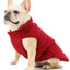 Reversible Dog Vest Jacket - Red