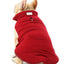 Reversible Dog Vest Jacket - Red