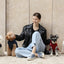 Reversible Dog Vest Jacket - Blue
