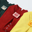 Embroidery Waffle T-Shirt - Red