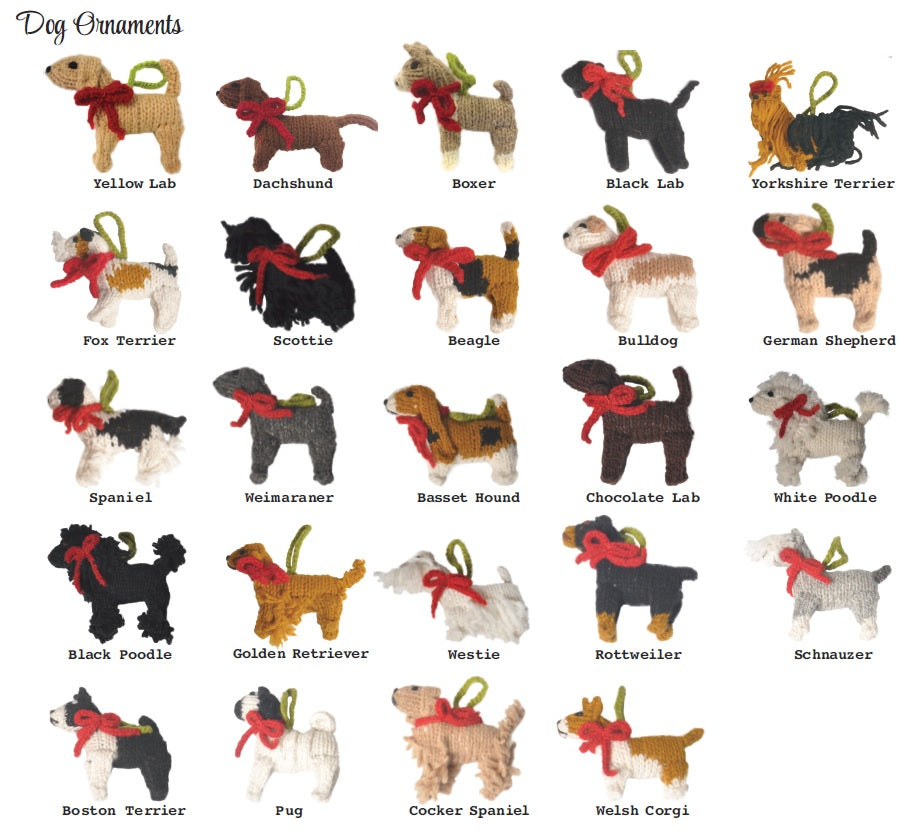 Schnauzer Dog Ornament