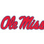 NCAA Ole Miss (U. of Mississippi), Tony Land Shark Knottie® Plush Dog Toy