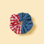 Park Day Denim Gingham Print Handmade Scrunchie