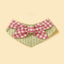 Picnic Bliss Floral Gingham Print Bandana