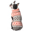 Peach Fair Isle Ski Hat