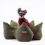 OULU X PEHOM - CUDDLE PET PILLOW BED- Navy Blue / Olive Green / Canyon Brown