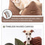OULU X PEHOM - CUDDLE PET PILLOW BED- Navy Blue / Olive Green / Canyon Brown