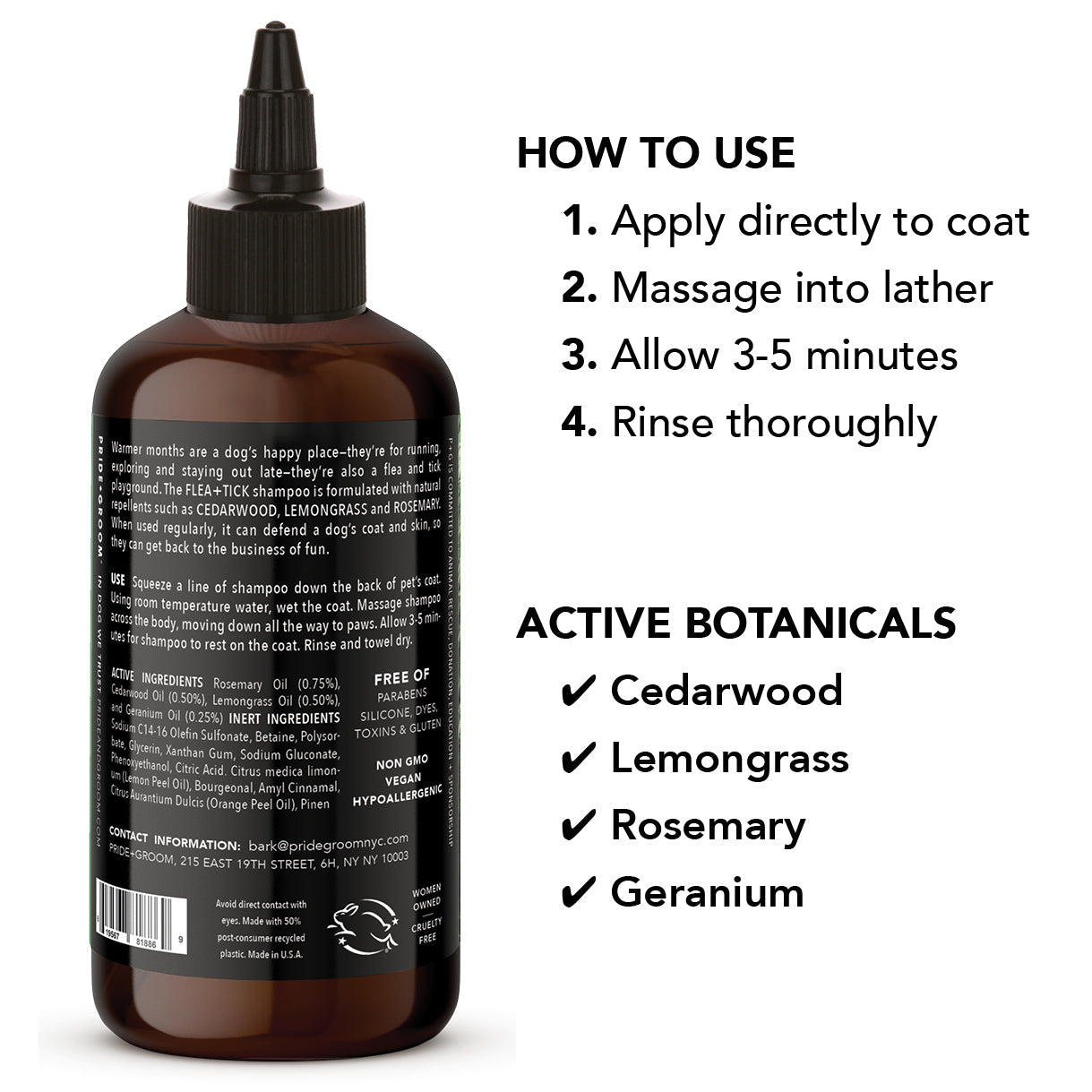 FLEA + TICK SHAMPOO