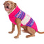 Pink Vail Dog Sweater