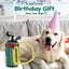 PUPROAR Golf Dog Toy- Squeaky and Crinkle and Squeaky Dog Toy- Ideal Birthday Dog Toy