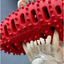 Natural Rubber Football Oral Care Toy