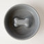 Slow Feeder Dog Bowl Grey - Anti Slip Stainless Steel