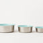 Slow Feeder Dog Bowl Teal - Anti Slip Stainless Steel