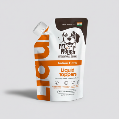 Pet Relish® Indian Flavor – Liquid Dog Food Topper
