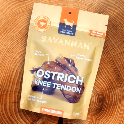 Chewy Ostrich Knee Tendon: The Satisfying, Joint-Supporting Chew