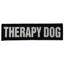 REFLECTIVE HIGH VISIBILITY BLACK Tag Patch