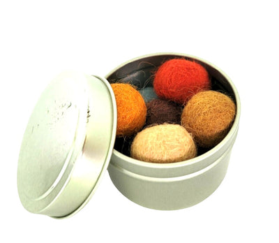 ORGANIC WOOL CAT BALL TOYS