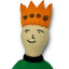 Prince and Princess Felt Dog Toys