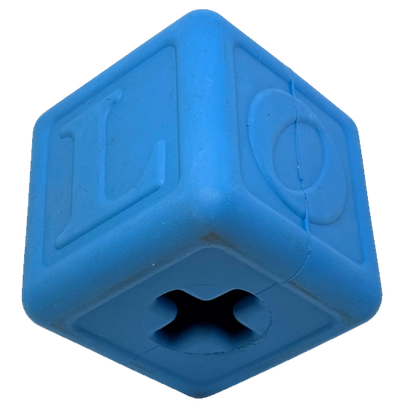Love Cube eDispenser - Durable Rubber Chew Toy & Treat Dispenser | USA Made