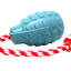 USA-K9 Grenade Shaped Rubber Dog Toy - Chew, Treat Dispenser & Tug Toy | USA