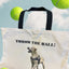 Custom Canvas Tote Bag - 14 x 18