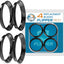 Flipper Pico 2 in 1 Aquarium Magnet Cleaner Replacement Blades 4 Pack