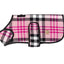 Pink Plaid Blanket Dog Coat