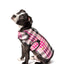 Pink Plaid Blanket Dog Coat