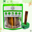 SafetyChew+ Medium Dog Starter Pack: Heavy-Duty Bully Stick Holder & All-Natural Bully Sticks for Dogs 16-39+lbs