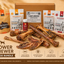 Power Chewer Large Box — 12 Ostrich Treats for Serious Chewers