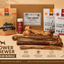 Power Chewer Medium Box — 8 Ostrich Treats for Serious Chewers