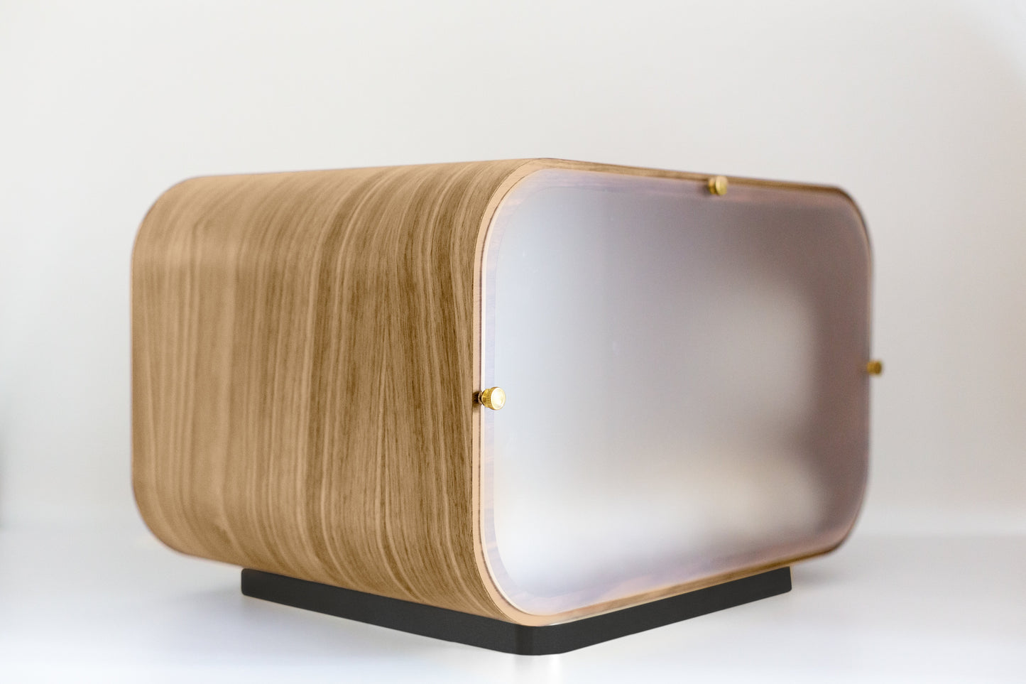 The LUNA Bed in White Oak