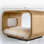 The LUNA Bed in White Oak