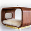 The LUNA Bed in Walnut