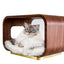 The LUNA Bed in Walnut