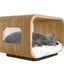 The LUNA Bed in White Oak
